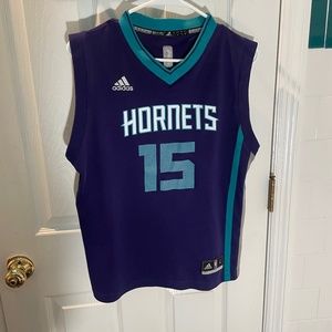 Vintage Hornets Jersey- Walker #15 L Adidas